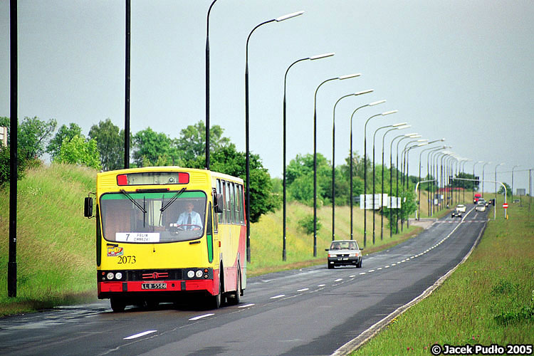2073
Na tym krótkim odcinku siódemka kursuje po trasie krajowej.
