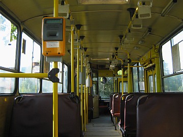 Wnętrze autobusu 2076